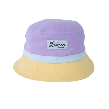 Lil' Boo Block Bucket Hat Light Purple/Yellow